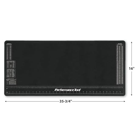 PERFORM TOOL W88977 Performance Tool  16 x 35.75 in. Neoprene Workbench Mat Engine & Performance