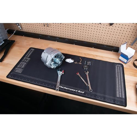 PERFORM TOOL W88977 Performance Tool  16 x 35.75 in. Neoprene Workbench Mat Engine & Performance