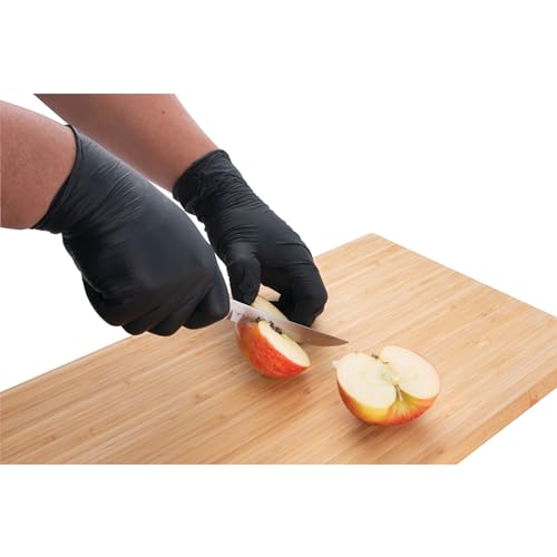 PERFORM TOOL W89012 BLK NITRILE GLOVES 100 LG