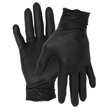 PERFORM TOOL W89013 Performance Tool Black Nitrile Gloves X-Large, 100 Pack Engine & Performance