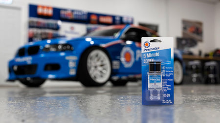 Permatex Permatex 10500-5 Minute Epoxy, Single-Use Syringe for General Purpose Creates a Hard, Rigid Bond