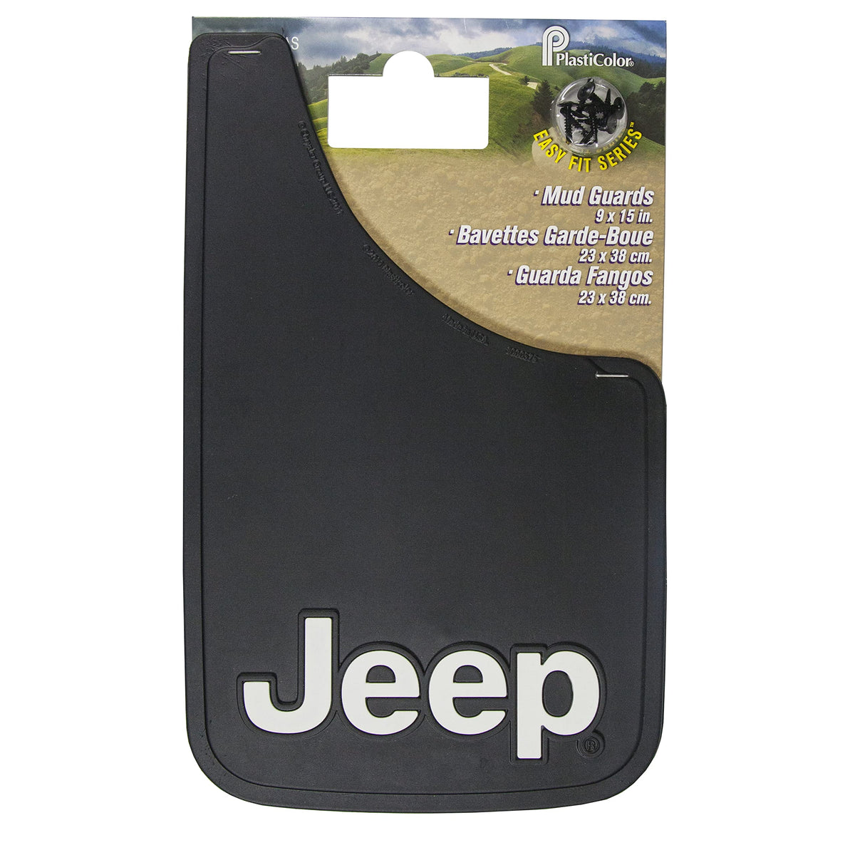 PLASTICOLOR 000491R01 JEEP MUD GUARD