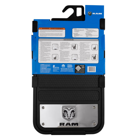 Plasticolor Plasticolor Ram Heavy Duty Front 12 X 23 Mud Guards, 12" x 23" Front Mud Guards (001835R01)