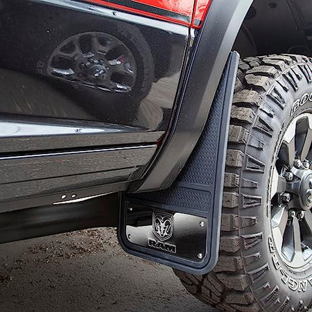 Plasticolor Plasticolor Ram Heavy Duty Front 12 X 23 Mud Guards, 12" x 23" Front Mud Guards (001835R01)
