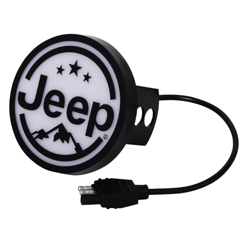 Plasticolor Plasticolor 002315R01 Jeep Lighted Hitch Cover