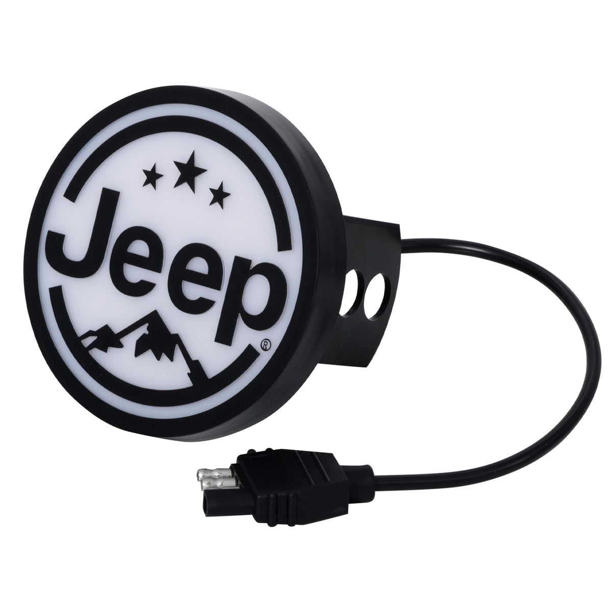Plasticolor Plasticolor 002315R01 Jeep Lighted Hitch Cover