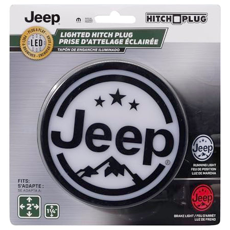 Plasticolor Plasticolor 002315R01 Jeep Lighted Hitch Cover