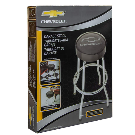 Plasticolor Plasticolor 004790R01 Black/Grey Garage Stool (Chevrolet)