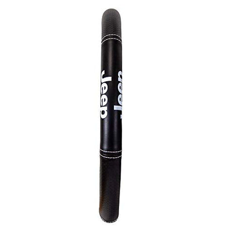 Plasticolor Plasticolor 006695R01 Jeep Deluxe High Contrast Stitching Premium Steering Wheel Cover for Cars,