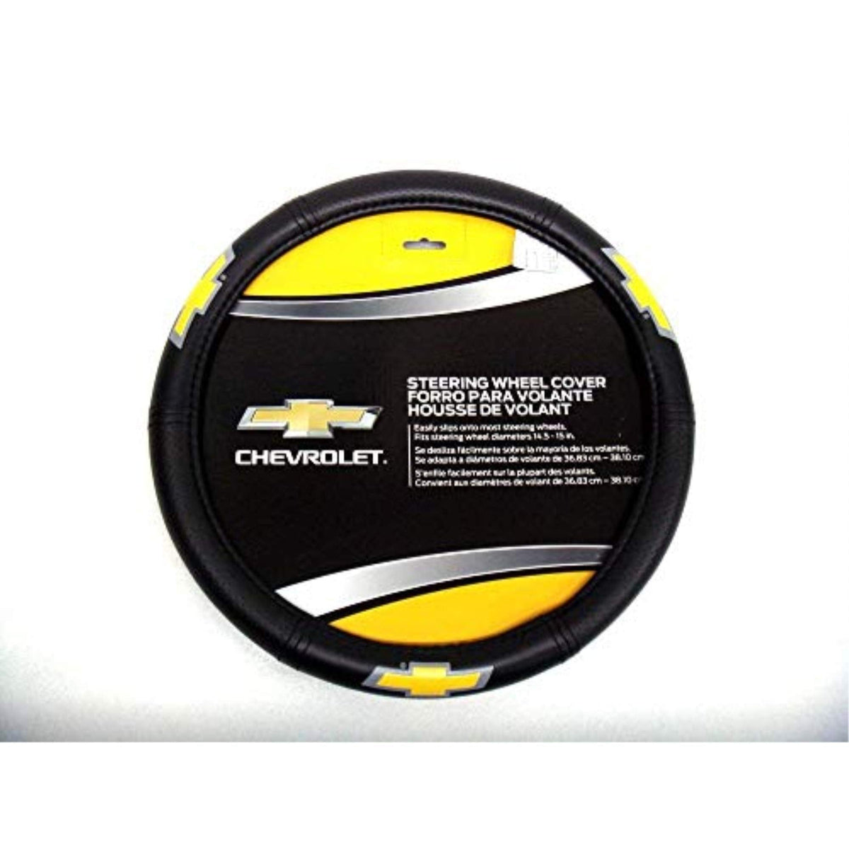 PLASTICOLOR 006727R03 Elite Speed Grip Steering Wheel Cover Compatible with Chevy Wheels & Tires
