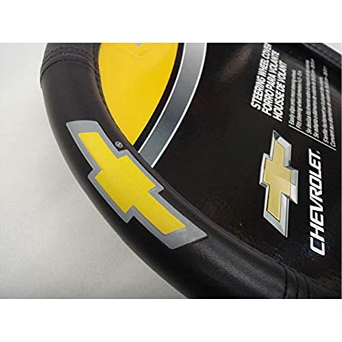PLASTICOLOR 006727R03 Elite Speed Grip Steering Wheel Cover Compatible with Chevy Wheels & Tires