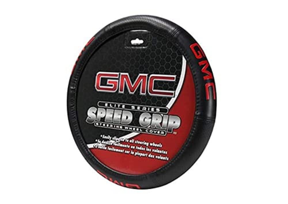 PLASTICOLOR 006730R01 'GMC' Speed Grip Steering Wheel Cover Wheels & Tires