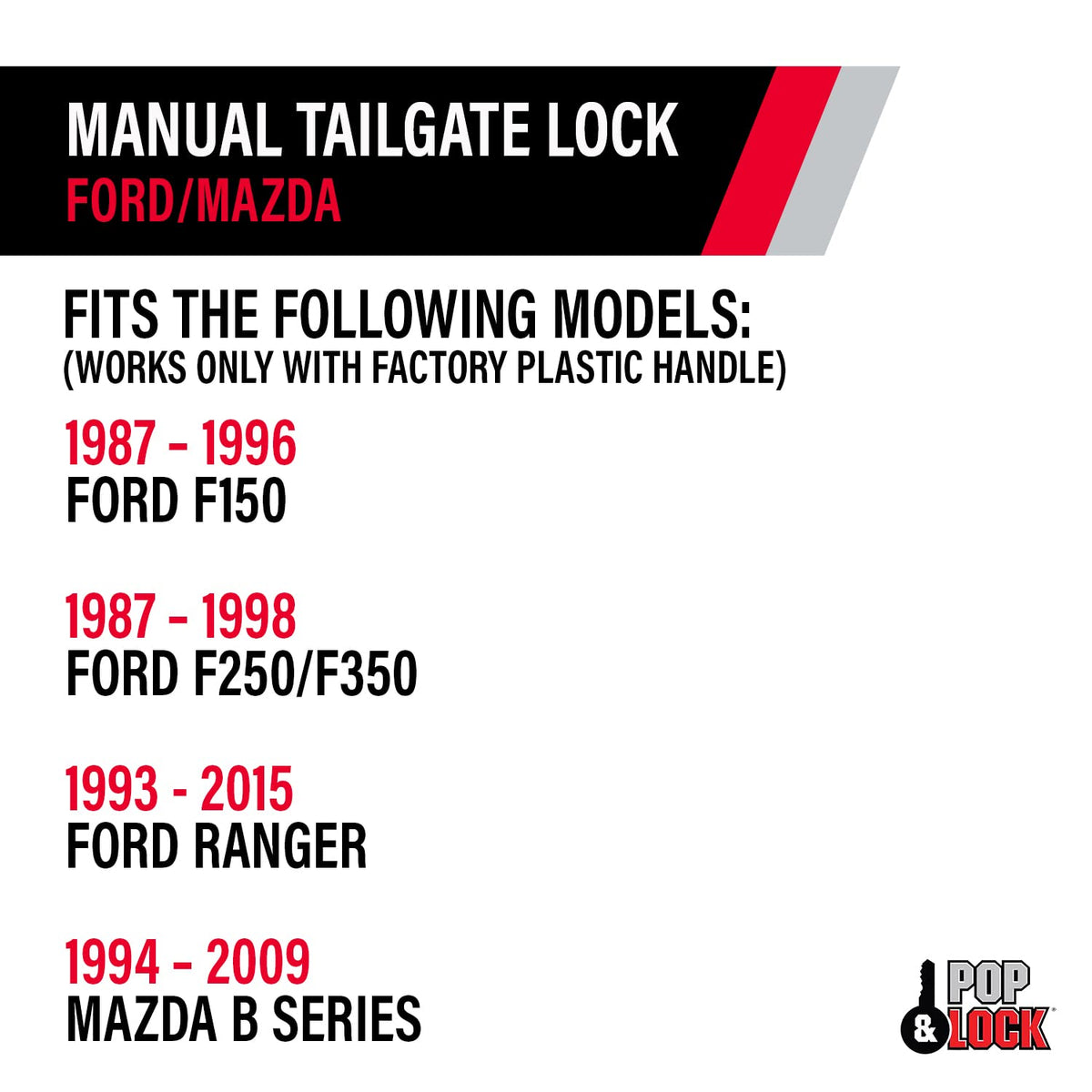 POPNLOCK LLC PL2310 FD FL RNG MAZ P HDL 87-UP