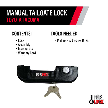 POPNLOCK LLC PL5100 TOYOTA TACOMA 95-04