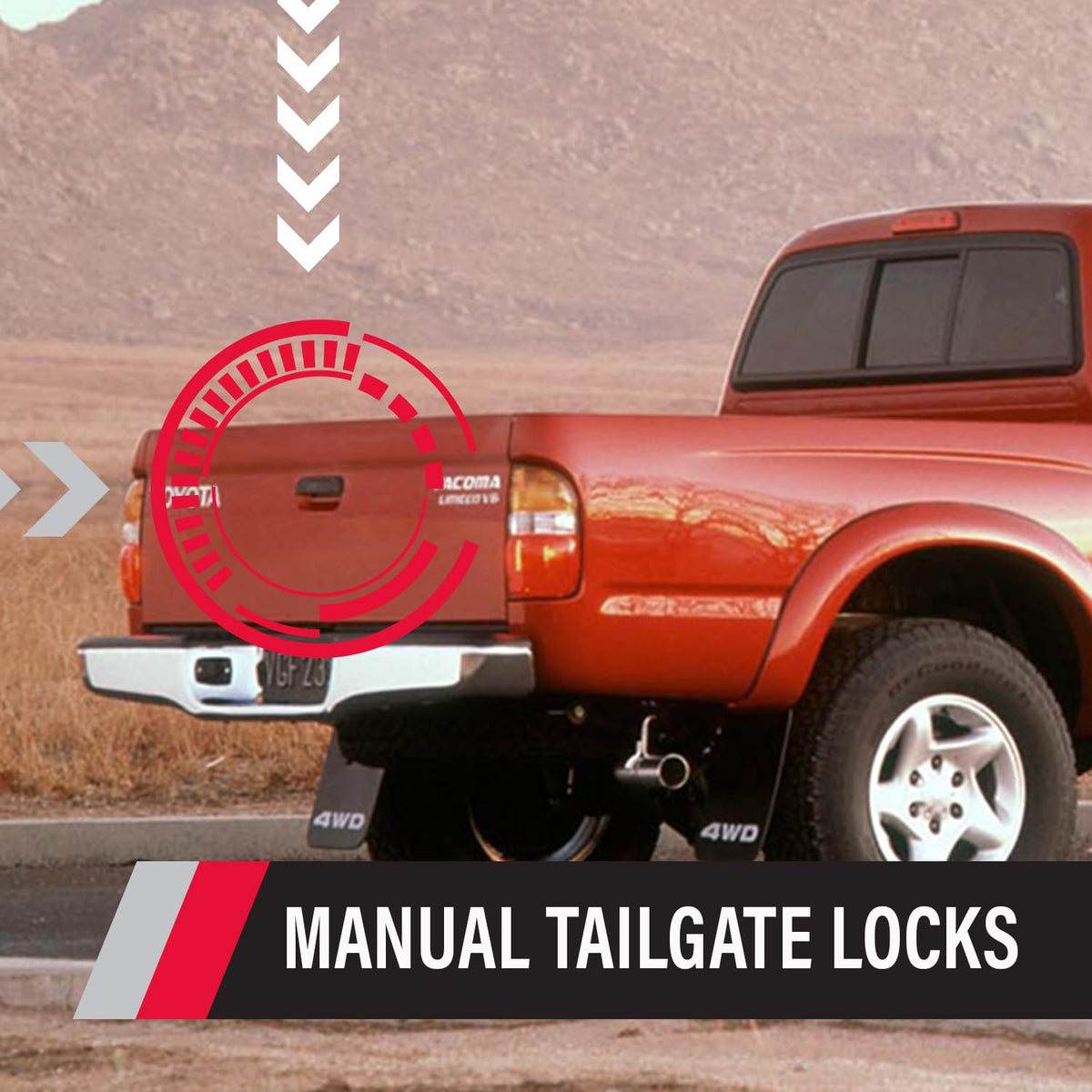 POPNLOCK LLC PL5100 TOYOTA TACOMA 95-04