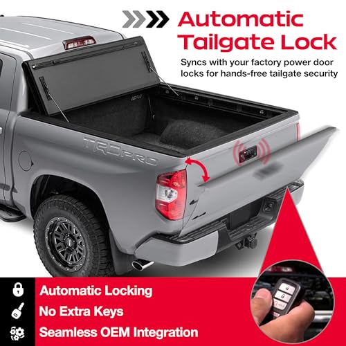 POPNLOCK LLC PL8547HD Pop & Lock Power Tailgate Lock, 2007-2021 Toyota Tundra Truck & Exterior