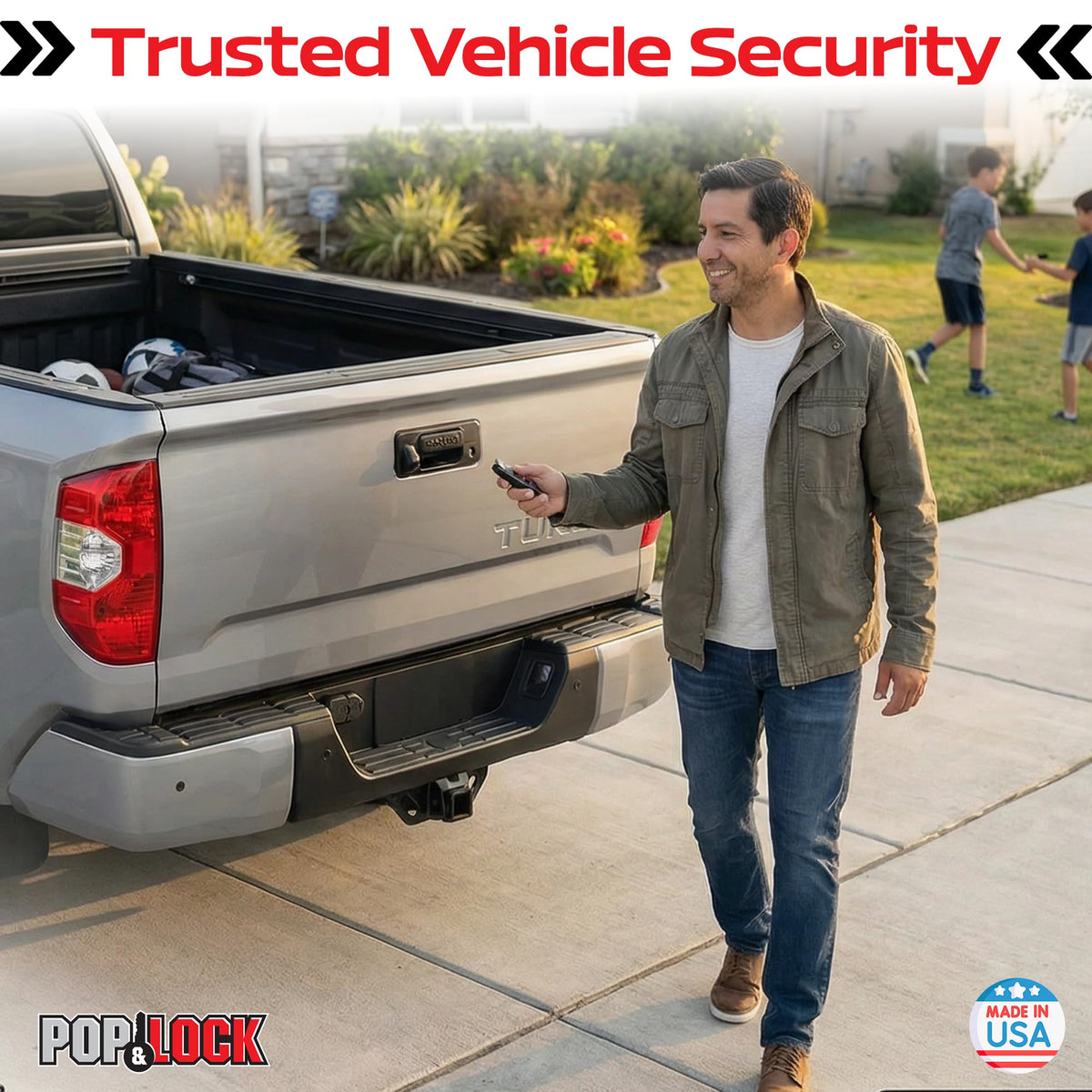 POPNLOCK LLC PL8547HD Pop & Lock  Power Tailgate Lock, 2007-2021 Toyota Tundra Truck & Exterior