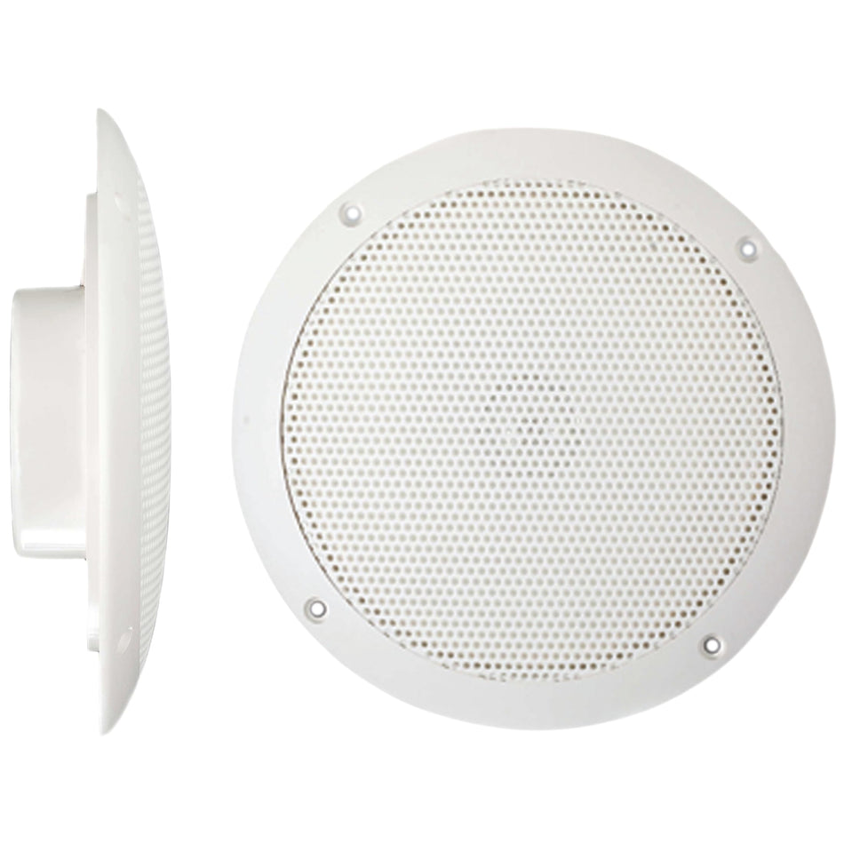 PQN ENTRPRIS ECO504W 1PR 5' SPEAKERS WHITE