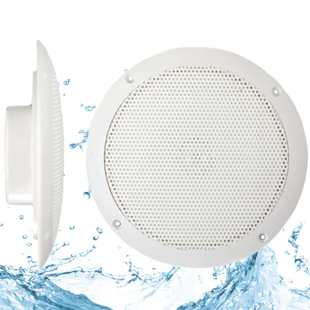 PQN ENTRPRIS ECO504W 1PR 5' SPEAKERS WHITE