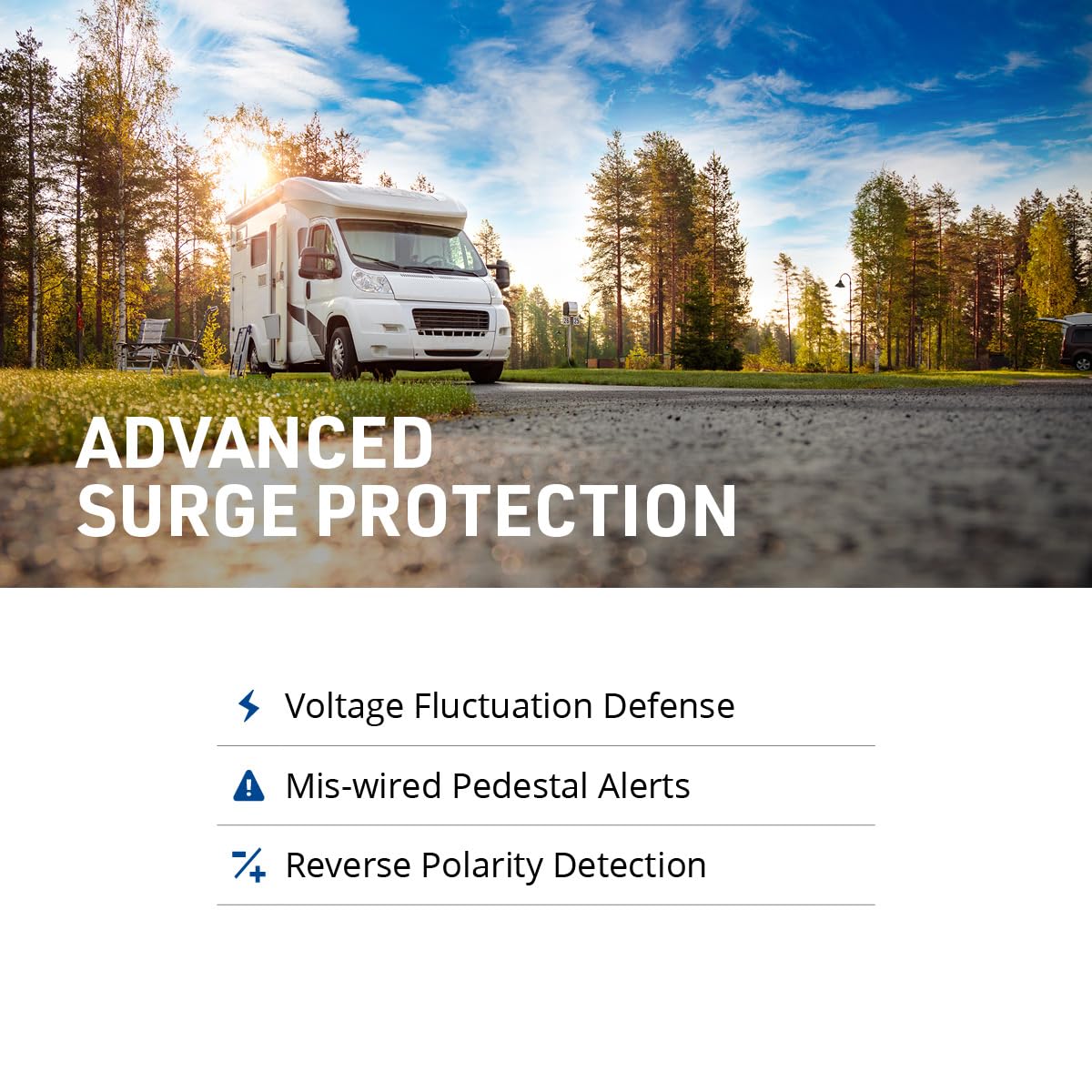 PROGRESSIVE SSP-30X Industries Portable RV Smart Surge Protector, Black, 30 Amp RV & Camper