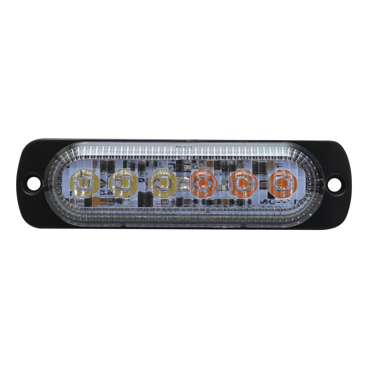 Race Sport Lighting Race Sport RS70016W-A Switching 6-LED Ultra Slim Flush Mount 19-Flash Pattern Marker