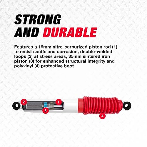 RANCHO RS55198 RS5000X Suspension Shock Absorber Overlanding & 4x4
