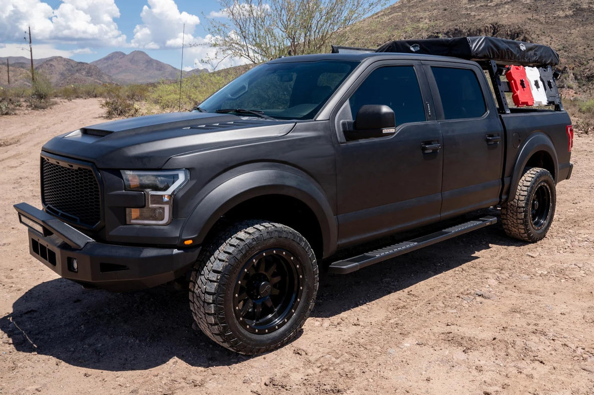 RAPTOR 17030366BT 6' BLACK ALUMINUM RUNNING BOARDS