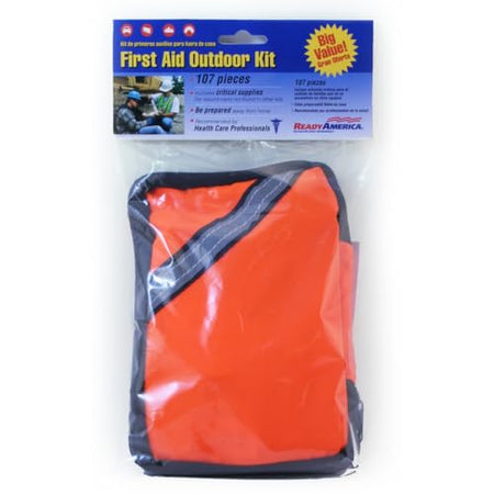 READY AMER 74002 ica Outdoor First Aid Kit, 107-Piece RV & Camper