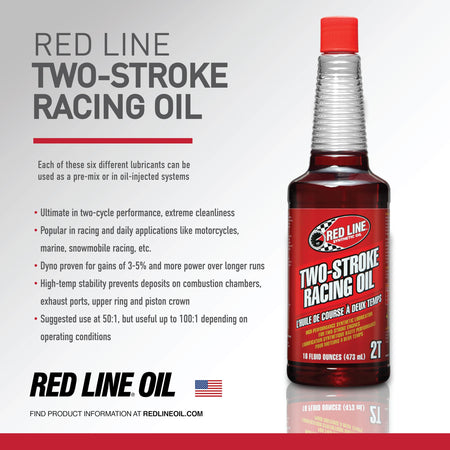 RED LINE 40603 2 STROKE RACING OIL