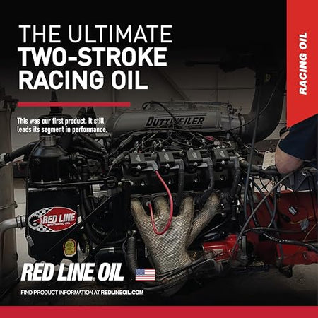 RED LINE 40603 Two-Stroke Oil Racing Synthetic - 16 Ounce Engine & Performance