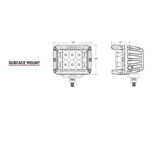 RIGID IND 32189 USTRIES -D-SS_Amber-Cover_Angle Truck & Exterior