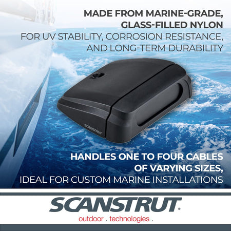 SCANSTRUT DSHMULTIBL DS-H-MULTI-BLK HORIZONTAL MULTI CA