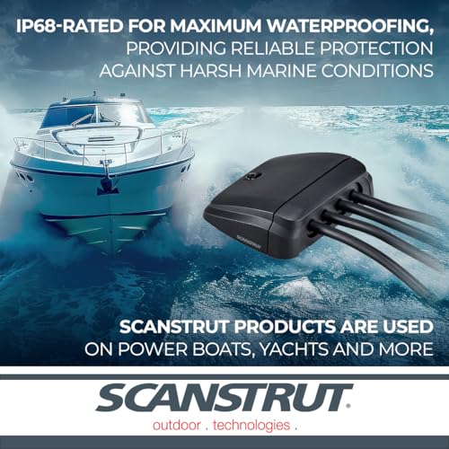SCANSTRUT DS-H-MULTI-BLK Horizontal Multi Cable Seal – Black Marine & Electronics