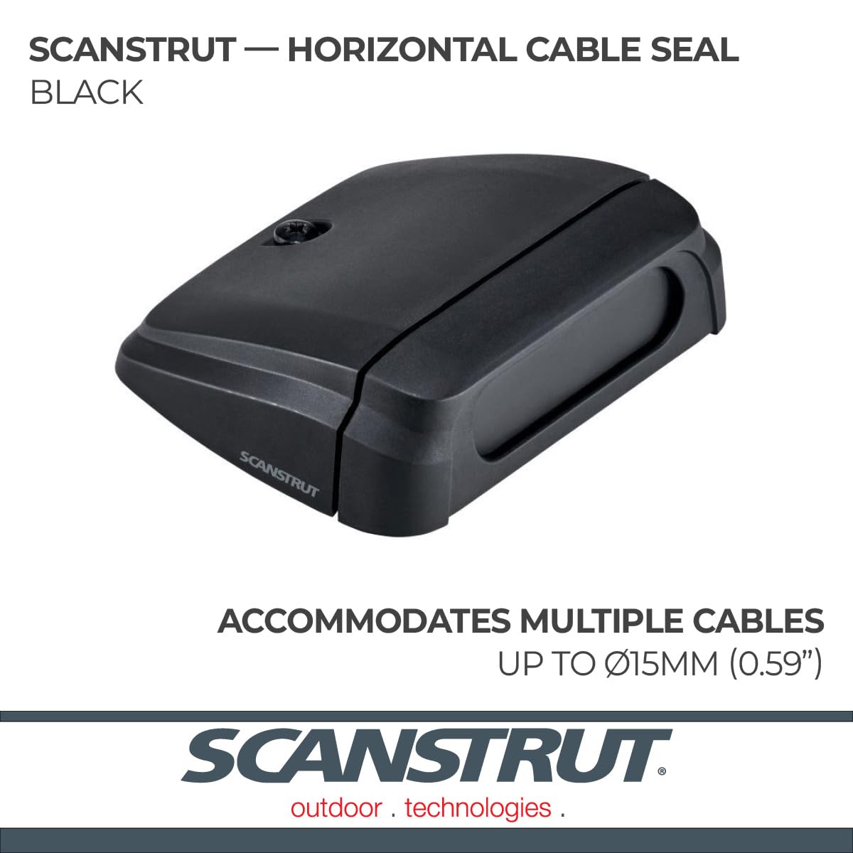 SCANSTRUT DSHMULTIBL DS-H-MULTI-BLK HORIZONTAL MULTI CA