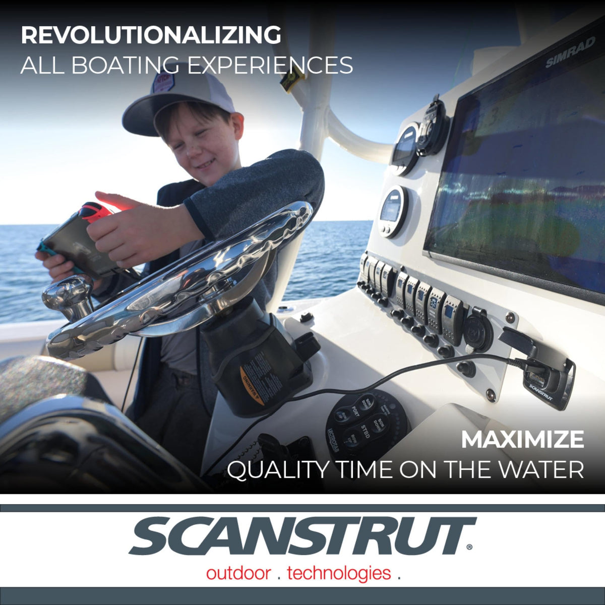 SCANSTRUT SCUSBF1 FLIP PRO FAST CHARGE DUAL USB SOCKE