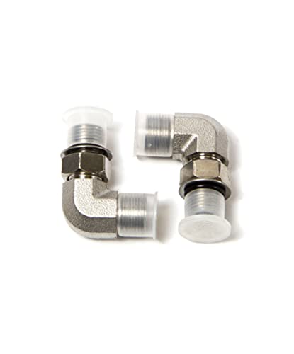 SEASTAR HF6004 ORB FITTING KIT 90 DEG. ELBOW SS RV & Camper