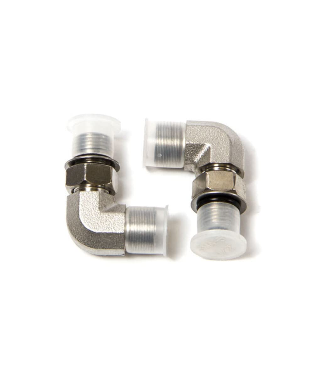 SEASTAR HF6004 ORB FITTING KIT 90 DEG. ELBOW SS RV & Camper