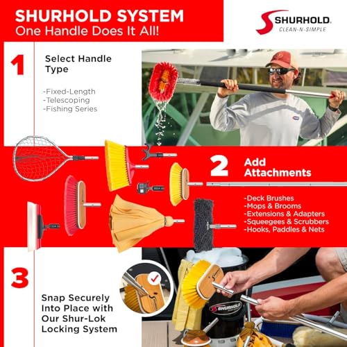 Shurhold Shurhold 833 6' Telescoping Extension Handle with 40"-72" Locking Length