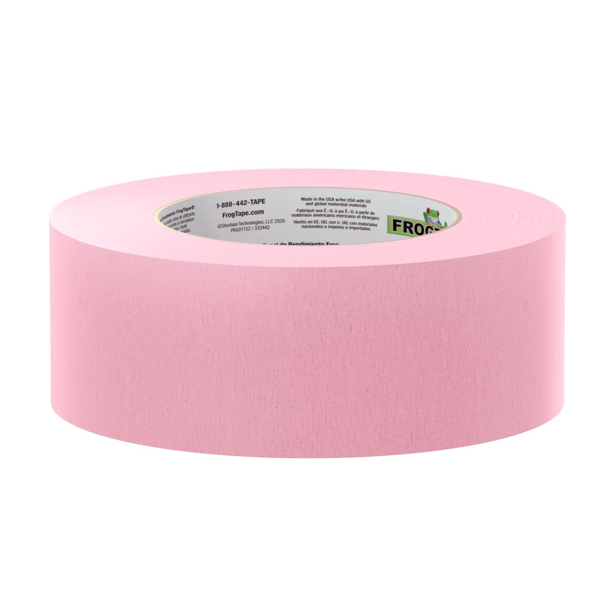 FrogTape FrogTape 325 Pink High Temperature Performance Grade Masking Tape, Medium-High Adhesion, 48mm x