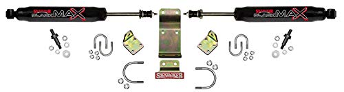 Skyjacker SKYJACKER Black Steering Stabilizer Dual Kit