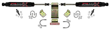 Skyjacker SKYJACKER Black Steering Stabilizer Dual Kit