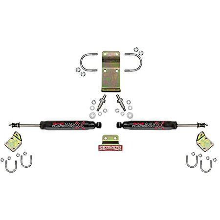 Skyjacker SKYJACKER Black Steering Stabilizer Dual Kit