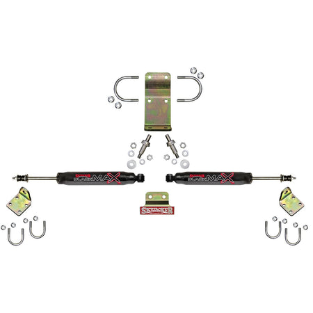 Skyjacker SKYJACKER Black Steering Stabilizer Dual Kit