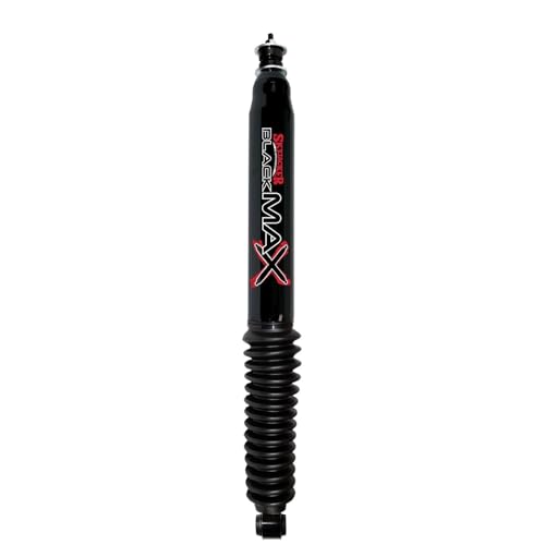 SKYJACKER B8554 Shock, Black Max, Twintube, 0 to 2 in Lift, Steel, Black Paint, Fro...