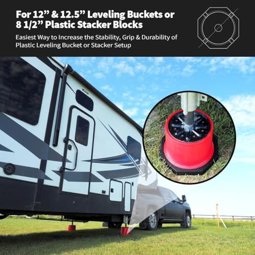 SNAPPAD Base The  Singles | RV Leveling Blocks, Adds 3/4 | 4.5 lbs & 1 1/8 | Mus... RV & Camper
