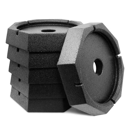 SNAPPAD XTRA RV Leveling Pads - Permanent Jack Stabilizers for RVs - 9 Round Lev... RV & Camper