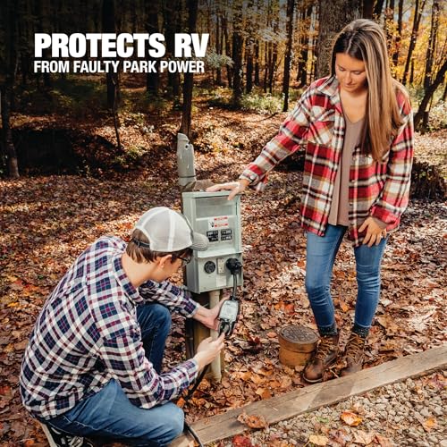 SOUTHWIRE 44280 Surge Guard™ 30 Amp Portable RV Surge Protector with Enhanced Diagn... RV & Camper
