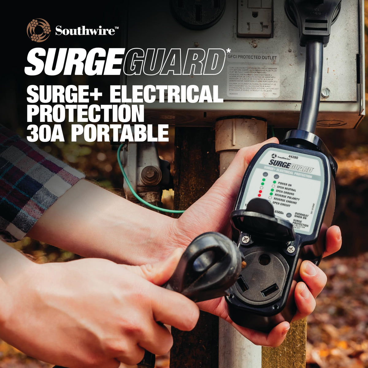 SOUTHWIRE 44280 30A SURGE PROTECTOR