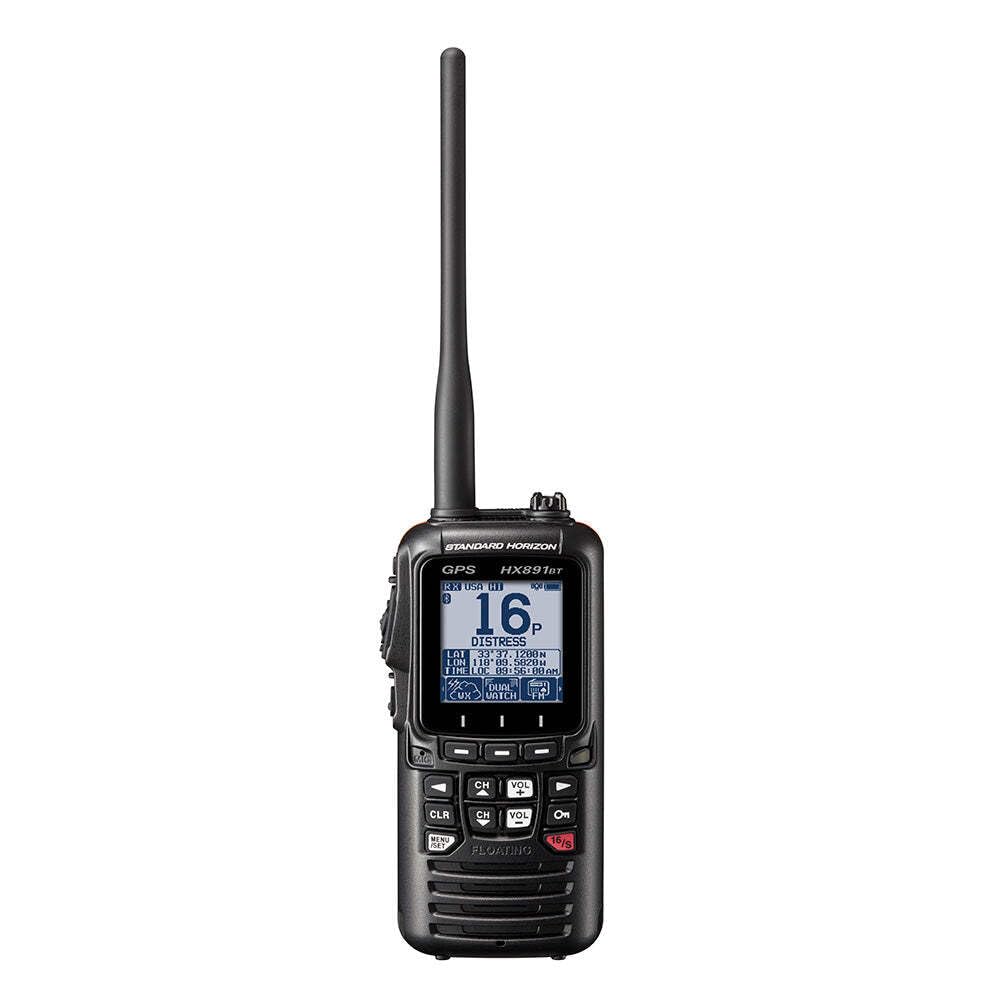 STANDARD HX891BTBK HANDHELD VHF / GPS / BLUETOOTH / BL