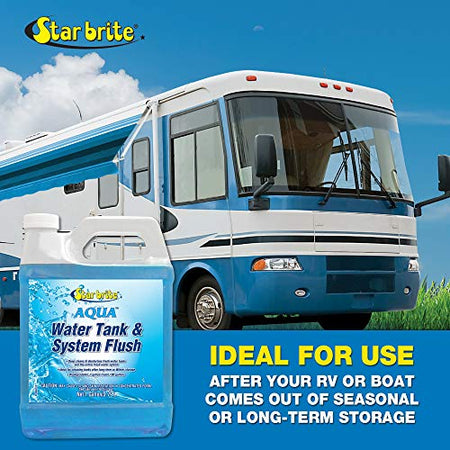STAR BRITE 032300 Aqua Water Tank & System Flush - Deep Cleans & Deodorizes Fresh Wat...